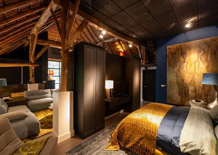 Bed & Breakfast Luxe Veluwse Bosrand Met Jacuzzi En Zwembad *