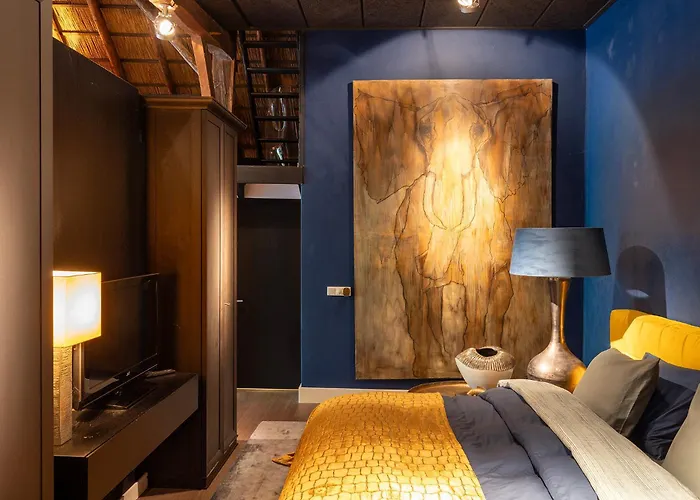 Bed & Breakfast Luxe Veluwse Bosrand Met Jacuzzi En Zwembad Lunteren