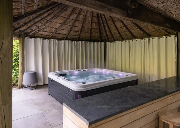 Luxe Veluwse Bosrand Met Jacuzzi En Zwembad Bed & Breakfast *