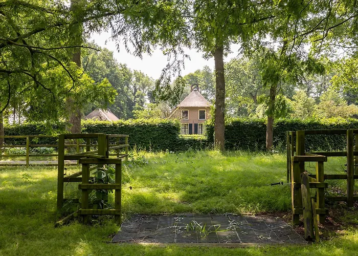 Luxe Veluwse Bosrand Met Jacuzzi En Zwembad Bed & Breakfast Lunteren